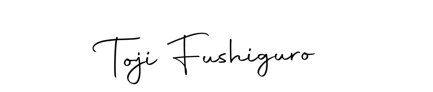 Create a beautiful signature design for name Toji Fushiguro. With this signature (Autography-DOLnW) fonts, you can make a handwritten signature for free. Toji Fushiguro signature style 10 images and pictures png