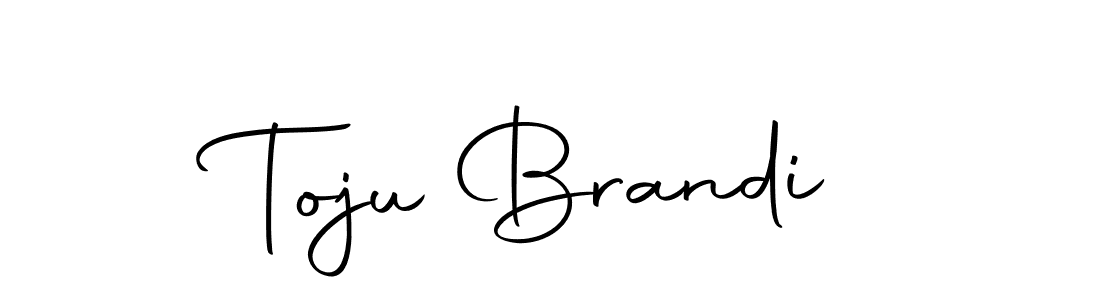 It looks lik you need a new signature style for name Toju Brandi. Design unique handwritten (Autography-DOLnW) signature with our free signature maker in just a few clicks. Toju Brandi signature style 10 images and pictures png