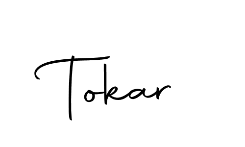 Design your own signature with our free online signature maker. With this signature software, you can create a handwritten (Autography-DOLnW) signature for name Tokar. Tokar signature style 10 images and pictures png