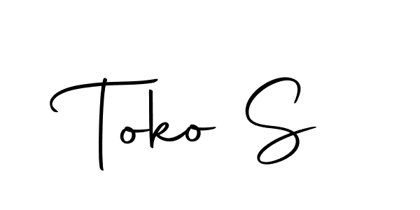 Autography-DOLnW is a professional signature style that is perfect for those who want to add a touch of class to their signature. It is also a great choice for those who want to make their signature more unique. Get Toko S name to fancy signature for free. Toko S signature style 10 images and pictures png