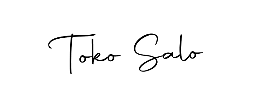 Here are the top 10 professional signature styles for the name Toko Salo. These are the best autograph styles you can use for your name. Toko Salo signature style 10 images and pictures png