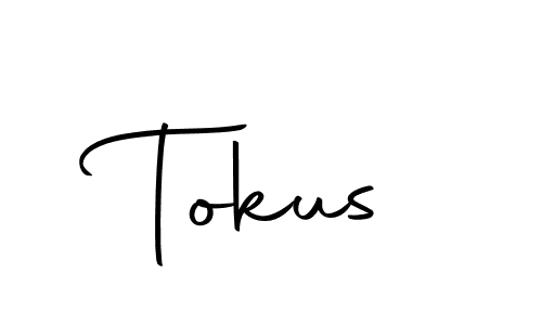 How to make Tokus signature? Autography-DOLnW is a professional autograph style. Create handwritten signature for Tokus name. Tokus signature style 10 images and pictures png