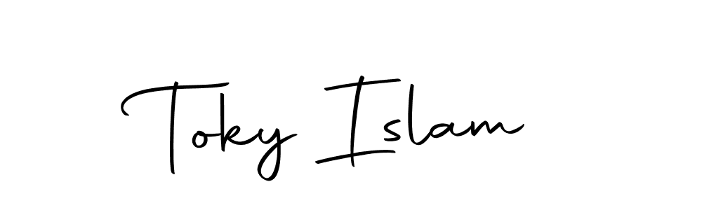 Here are the top 10 professional signature styles for the name Toky Islam. These are the best autograph styles you can use for your name. Toky Islam signature style 10 images and pictures png