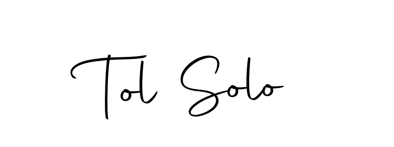 if you are searching for the best signature style for your name Tol Solo. so please give up your signature search. here we have designed multiple signature styles  using Autography-DOLnW. Tol Solo signature style 10 images and pictures png