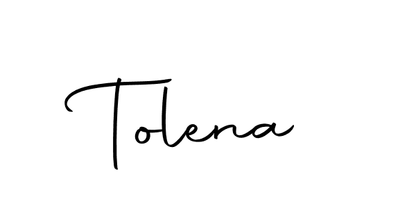 Similarly Autography-DOLnW is the best handwritten signature design. Signature creator online .You can use it as an online autograph creator for name Tolena. Tolena signature style 10 images and pictures png