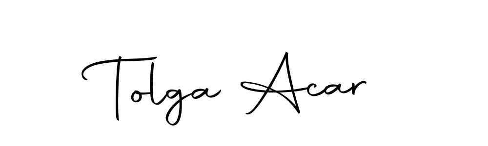 The best way (Autography-DOLnW) to make a short signature is to pick only two or three words in your name. The name Tolga Acar include a total of six letters. For converting this name. Tolga Acar signature style 10 images and pictures png