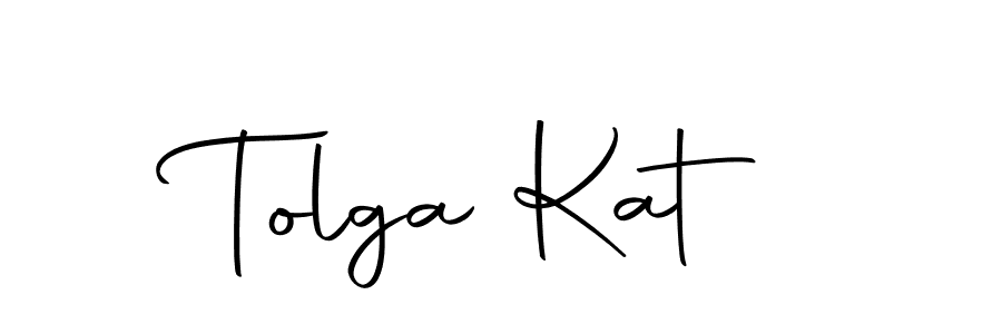 Design your own signature with our free online signature maker. With this signature software, you can create a handwritten (Autography-DOLnW) signature for name Tolga Kat. Tolga Kat signature style 10 images and pictures png