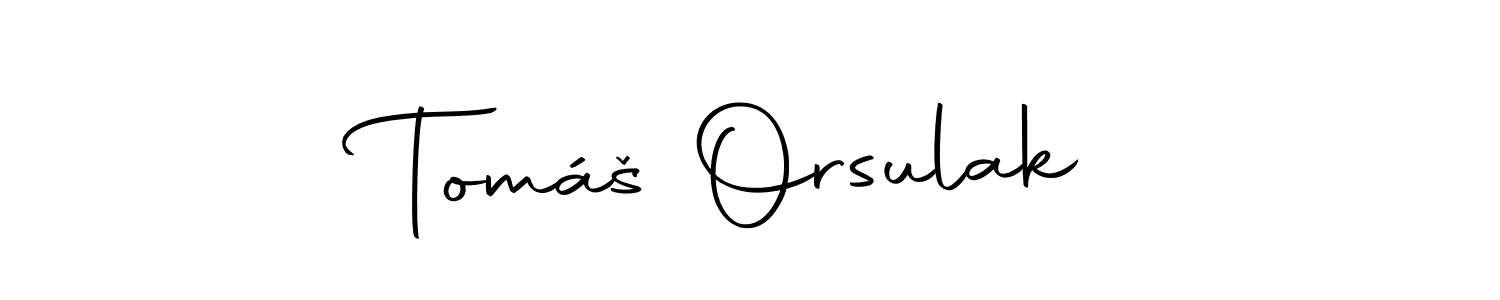 You can use this online signature creator to create a handwritten signature for the name Tomáš Orsulak. This is the best online autograph maker. Tomáš Orsulak signature style 10 images and pictures png