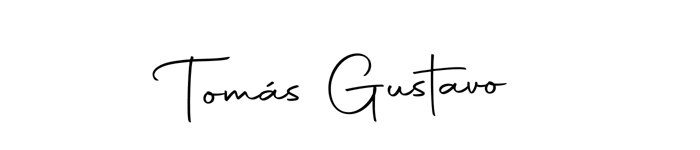 Make a short Tomás Gustavo signature style. Manage your documents anywhere anytime using Autography-DOLnW. Create and add eSignatures, submit forms, share and send files easily. Tomás Gustavo signature style 10 images and pictures png