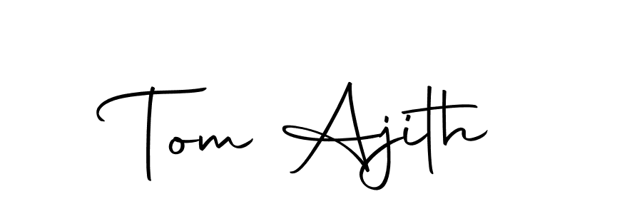 Design your own signature with our free online signature maker. With this signature software, you can create a handwritten (Autography-DOLnW) signature for name Tom Ajith. Tom Ajith signature style 10 images and pictures png