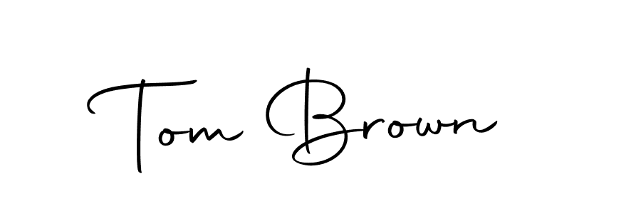 Tom Brown stylish signature style. Best Handwritten Sign (Autography-DOLnW) for my name. Handwritten Signature Collection Ideas for my name Tom Brown. Tom Brown signature style 10 images and pictures png