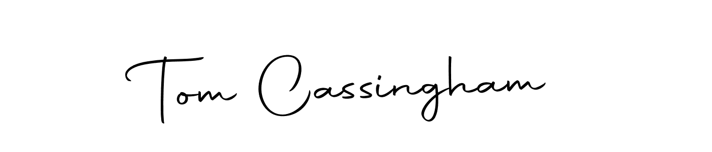 Make a beautiful signature design for name Tom Cassingham. With this signature (Autography-DOLnW) style, you can create a handwritten signature for free. Tom Cassingham signature style 10 images and pictures png