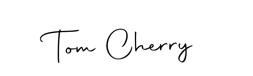 Use a signature maker to create a handwritten signature online. With this signature software, you can design (Autography-DOLnW) your own signature for name Tom Cherry. Tom Cherry signature style 10 images and pictures png