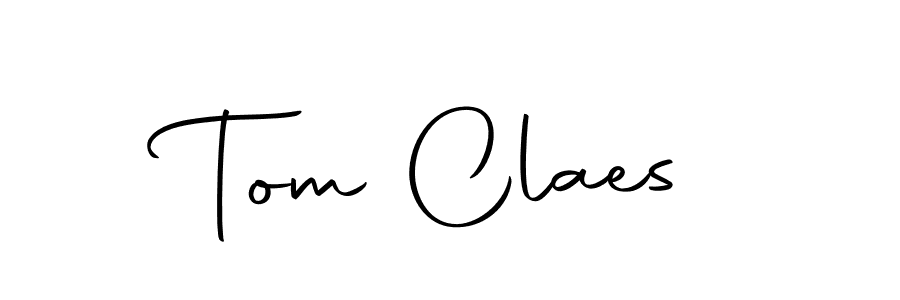 How to make Tom Claes name signature. Use Autography-DOLnW style for creating short signs online. This is the latest handwritten sign. Tom Claes signature style 10 images and pictures png