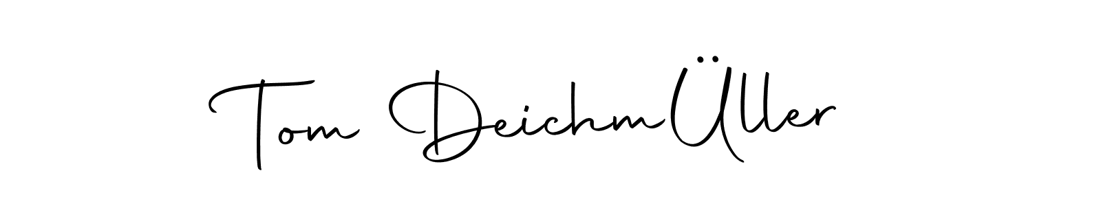 How to make Tom DeichmÜller signature? Autography-DOLnW is a professional autograph style. Create handwritten signature for Tom DeichmÜller name. Tom DeichmÜller signature style 10 images and pictures png