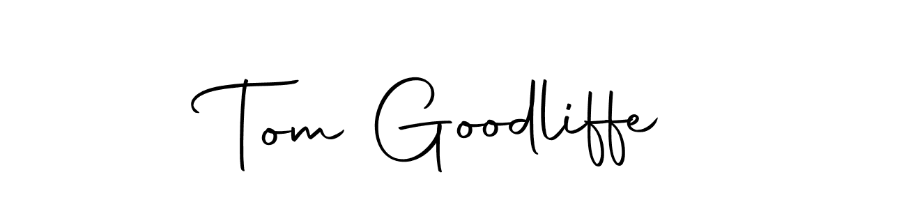 Create a beautiful signature design for name Tom Goodliffe. With this signature (Autography-DOLnW) fonts, you can make a handwritten signature for free. Tom Goodliffe signature style 10 images and pictures png