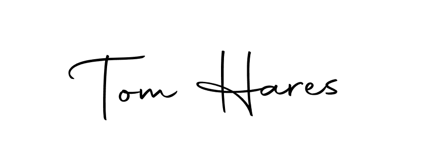 Create a beautiful signature design for name Tom Hares. With this signature (Autography-DOLnW) fonts, you can make a handwritten signature for free. Tom Hares signature style 10 images and pictures png