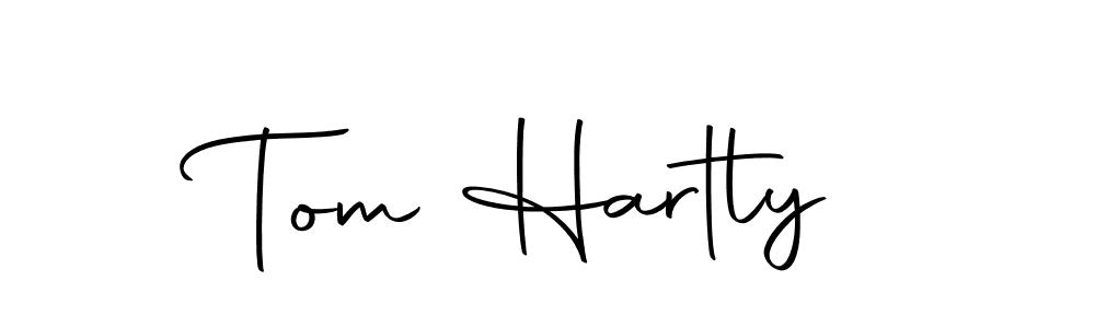 Tom Hartly stylish signature style. Best Handwritten Sign (Autography-DOLnW) for my name. Handwritten Signature Collection Ideas for my name Tom Hartly. Tom Hartly signature style 10 images and pictures png