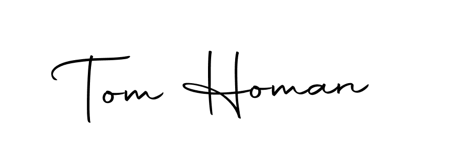 Tom Homan stylish signature style. Best Handwritten Sign (Autography-DOLnW) for my name. Handwritten Signature Collection Ideas for my name Tom Homan. Tom Homan signature style 10 images and pictures png