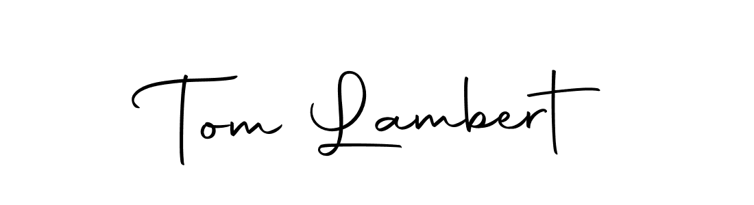 Design your own signature with our free online signature maker. With this signature software, you can create a handwritten (Autography-DOLnW) signature for name Tom Lambert. Tom Lambert signature style 10 images and pictures png