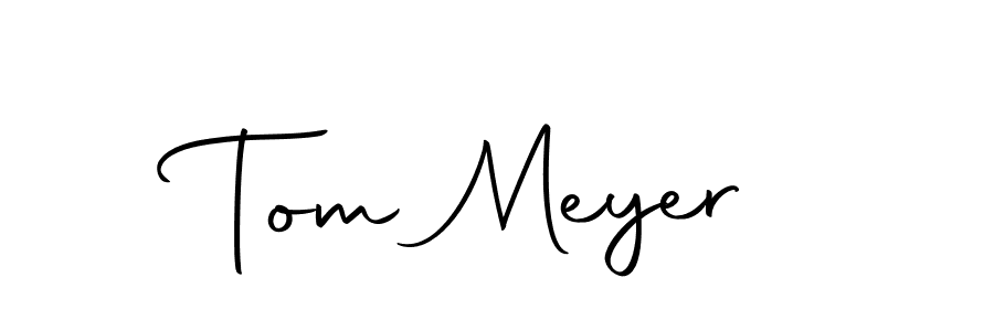 Tom Meyer stylish signature style. Best Handwritten Sign (Autography-DOLnW) for my name. Handwritten Signature Collection Ideas for my name Tom Meyer. Tom Meyer signature style 10 images and pictures png