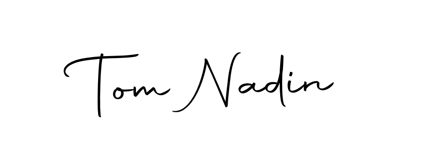 Design your own signature with our free online signature maker. With this signature software, you can create a handwritten (Autography-DOLnW) signature for name Tom Nadin. Tom Nadin signature style 10 images and pictures png