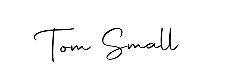 Make a beautiful signature design for name Tom Small. With this signature (Autography-DOLnW) style, you can create a handwritten signature for free. Tom Small signature style 10 images and pictures png