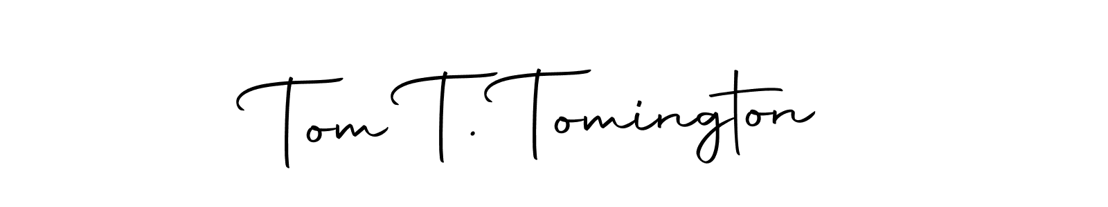 if you are searching for the best signature style for your name Tom T. Tomington. so please give up your signature search. here we have designed multiple signature styles  using Autography-DOLnW. Tom T. Tomington signature style 10 images and pictures png