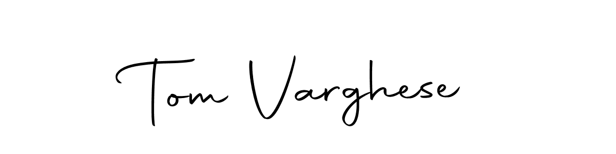 You should practise on your own different ways (Autography-DOLnW) to write your name (Tom Varghese) in signature. don't let someone else do it for you. Tom Varghese signature style 10 images and pictures png