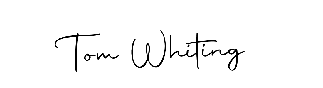 How to make Tom Whiting signature? Autography-DOLnW is a professional autograph style. Create handwritten signature for Tom Whiting name. Tom Whiting signature style 10 images and pictures png