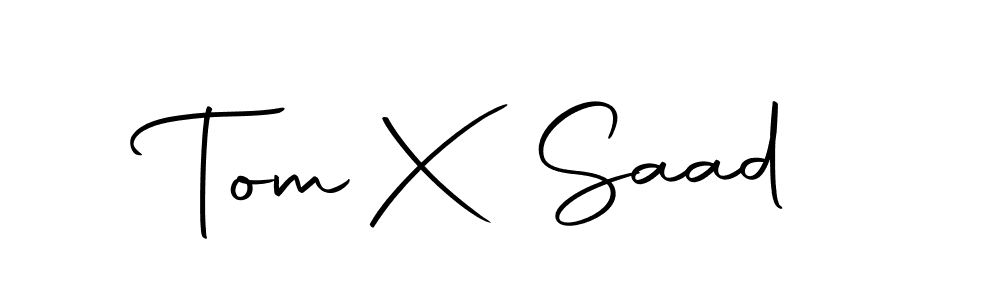 The best way (Autography-DOLnW) to make a short signature is to pick only two or three words in your name. The name Tom X Saad include a total of six letters. For converting this name. Tom X Saad signature style 10 images and pictures png
