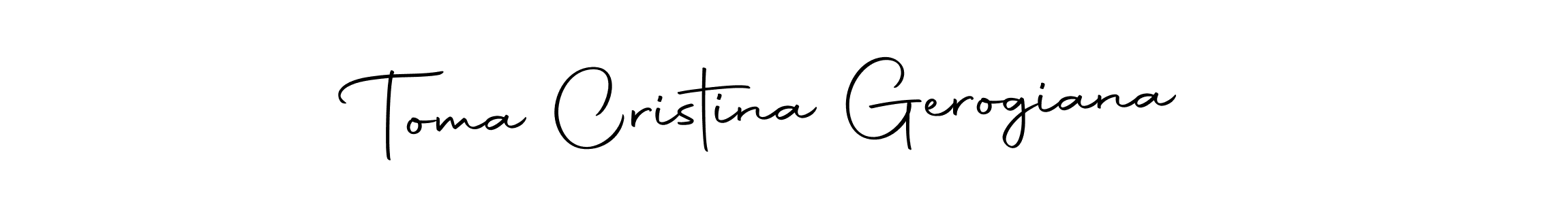 Best and Professional Signature Style for Toma Cristina Gerogiana. Autography-DOLnW Best Signature Style Collection. Toma Cristina Gerogiana signature style 10 images and pictures png