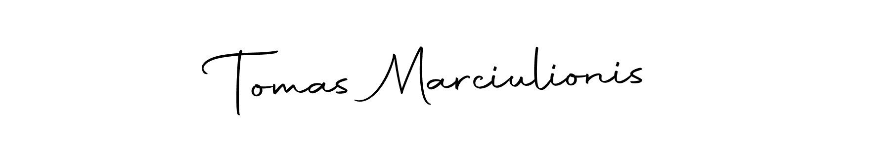 Make a beautiful signature design for name Tomas Marciulionis. Use this online signature maker to create a handwritten signature for free. Tomas Marciulionis signature style 10 images and pictures png