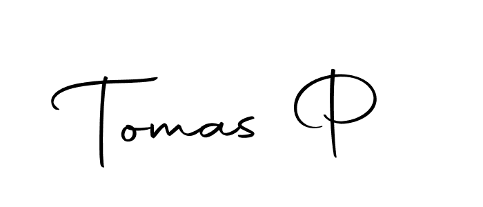 Make a beautiful signature design for name Tomas P. Use this online signature maker to create a handwritten signature for free. Tomas P signature style 10 images and pictures png