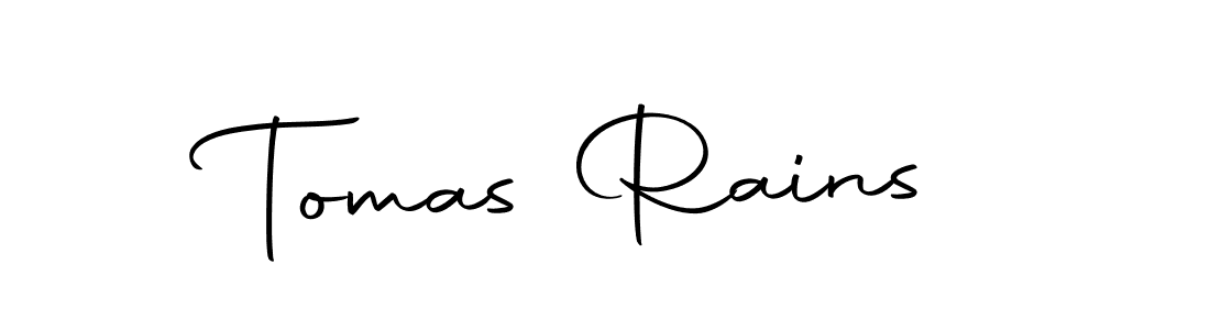 This is the best signature style for the Tomas Rains name. Also you like these signature font (Autography-DOLnW). Mix name signature. Tomas Rains signature style 10 images and pictures png