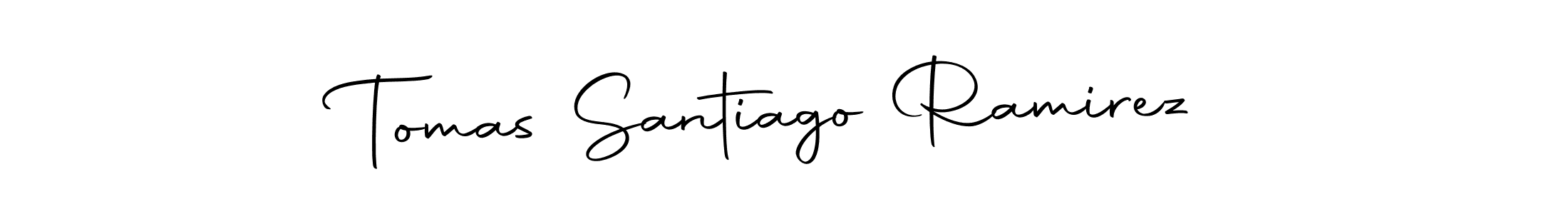 The best way (Autography-DOLnW) to make a short signature is to pick only two or three words in your name. The name Tomas Santiago Ramirez include a total of six letters. For converting this name. Tomas Santiago Ramirez signature style 10 images and pictures png