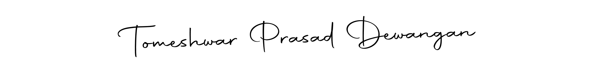 Make a beautiful signature design for name Tomeshwar Prasad Dewangan. Use this online signature maker to create a handwritten signature for free. Tomeshwar Prasad Dewangan signature style 10 images and pictures png