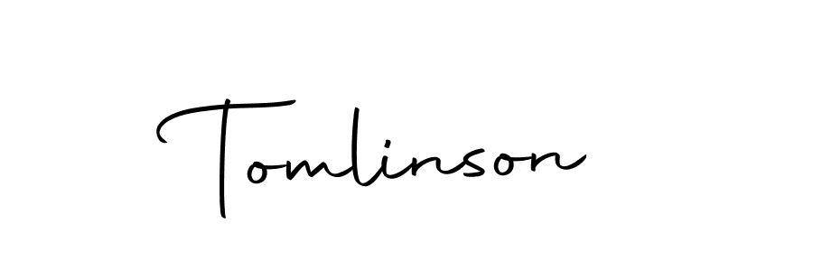 Make a beautiful signature design for name Tomlinson. With this signature (Autography-DOLnW) style, you can create a handwritten signature for free. Tomlinson signature style 10 images and pictures png