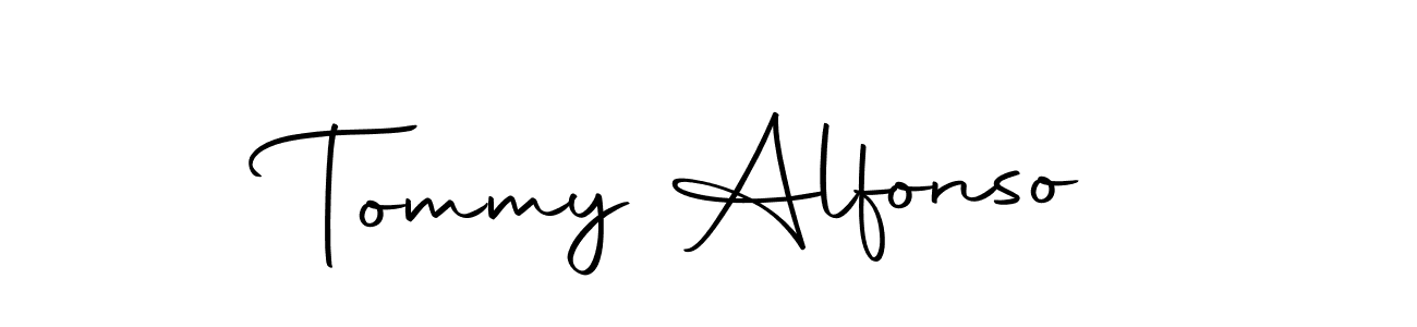 This is the best signature style for the Tommy Alfonso name. Also you like these signature font (Autography-DOLnW). Mix name signature. Tommy Alfonso signature style 10 images and pictures png