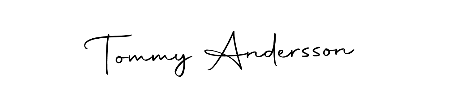 Make a beautiful signature design for name Tommy Andersson. Use this online signature maker to create a handwritten signature for free. Tommy Andersson signature style 10 images and pictures png