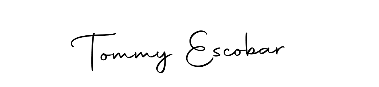 You should practise on your own different ways (Autography-DOLnW) to write your name (Tommy Escobar) in signature. don't let someone else do it for you. Tommy Escobar signature style 10 images and pictures png