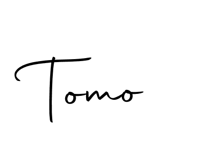 Use a signature maker to create a handwritten signature online. With this signature software, you can design (Autography-DOLnW) your own signature for name Tomo. Tomo signature style 10 images and pictures png