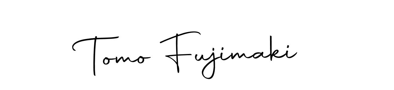 You can use this online signature creator to create a handwritten signature for the name Tomo Fujimaki. This is the best online autograph maker. Tomo Fujimaki signature style 10 images and pictures png