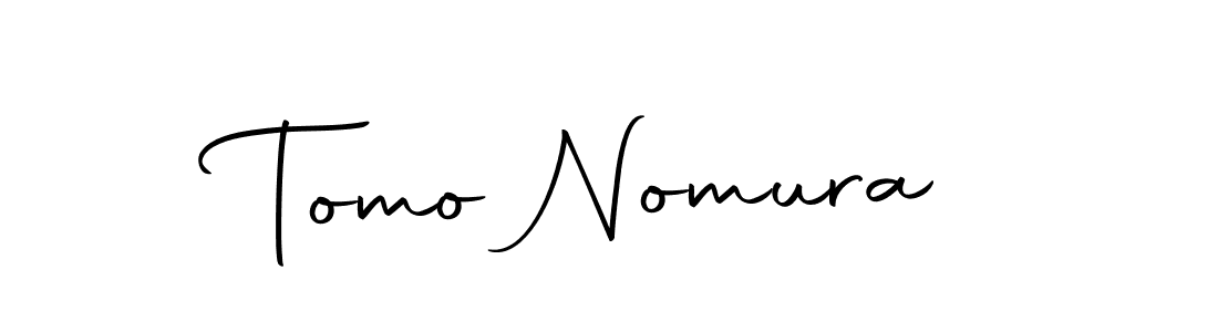 Make a beautiful signature design for name Tomo Nomura. With this signature (Autography-DOLnW) style, you can create a handwritten signature for free. Tomo Nomura signature style 10 images and pictures png