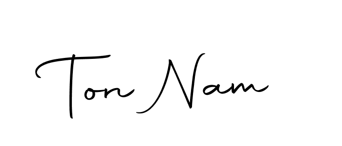 Here are the top 10 professional signature styles for the name Ton Nam. These are the best autograph styles you can use for your name. Ton Nam signature style 10 images and pictures png