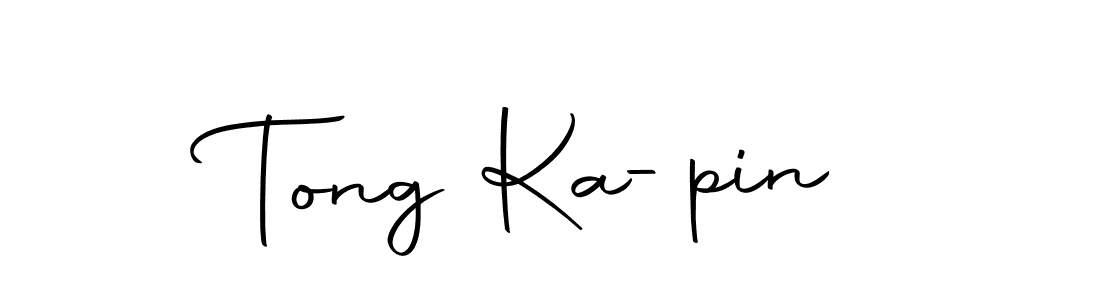 You should practise on your own different ways (Autography-DOLnW) to write your name (Tong Ka-pin) in signature. don't let someone else do it for you. Tong Ka-pin signature style 10 images and pictures png