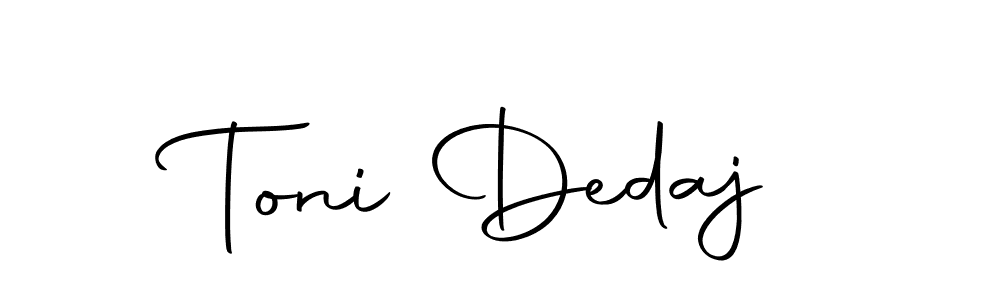 Also You can easily find your signature by using the search form. We will create Toni Dedaj name handwritten signature images for you free of cost using Autography-DOLnW sign style. Toni Dedaj signature style 10 images and pictures png