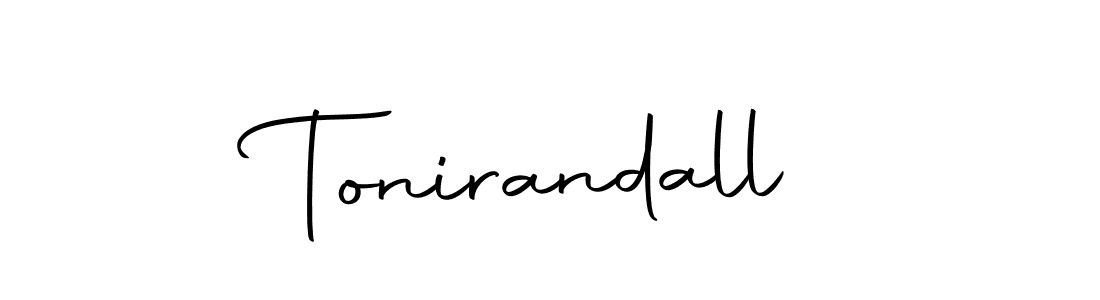 How to make Tonirandall signature? Autography-DOLnW is a professional autograph style. Create handwritten signature for Tonirandall name. Tonirandall signature style 10 images and pictures png