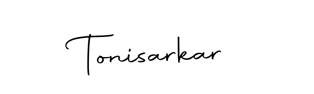 Similarly Autography-DOLnW is the best handwritten signature design. Signature creator online .You can use it as an online autograph creator for name Tonisarkar. Tonisarkar signature style 10 images and pictures png