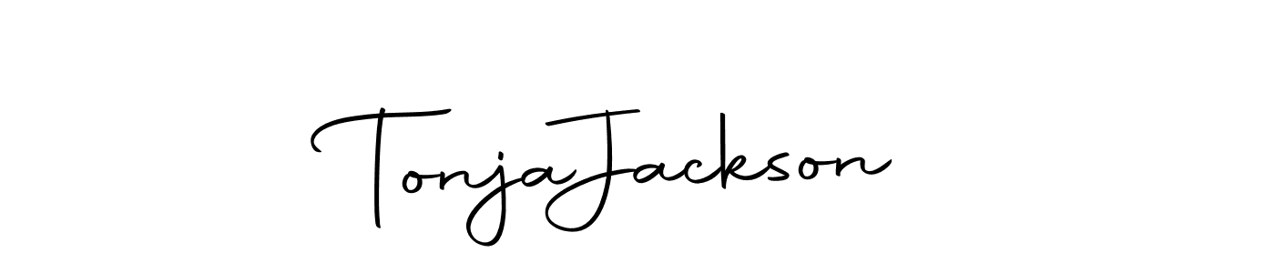 Similarly Autography-DOLnW is the best handwritten signature design. Signature creator online .You can use it as an online autograph creator for name Tonja  Jackson. Tonja  Jackson signature style 10 images and pictures png